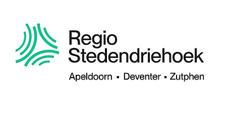 Logo Regio Stedendriehoek, Apeldoorn - Deventer - Zutphen